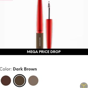 One/Size Dark Brown 06 Tinted Nurishing Brow Gel NIB 4.2 Ml/.14 Oz